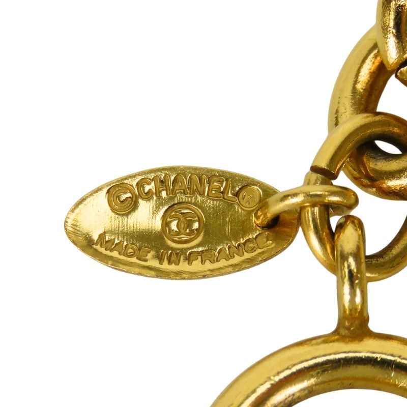 Chanel Necklace Cambon Gold