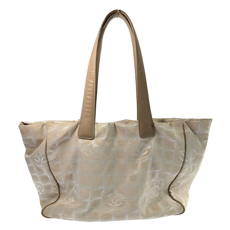 Chanel New Travel Leather Canvas