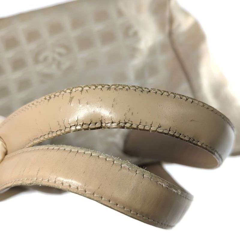 Chanel New Travel Leather Canvas