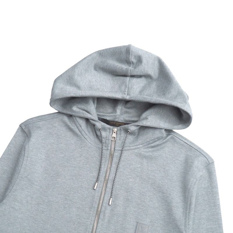 Louis Vuitton Hoodie Xxs Zip Up Hood LV Logo