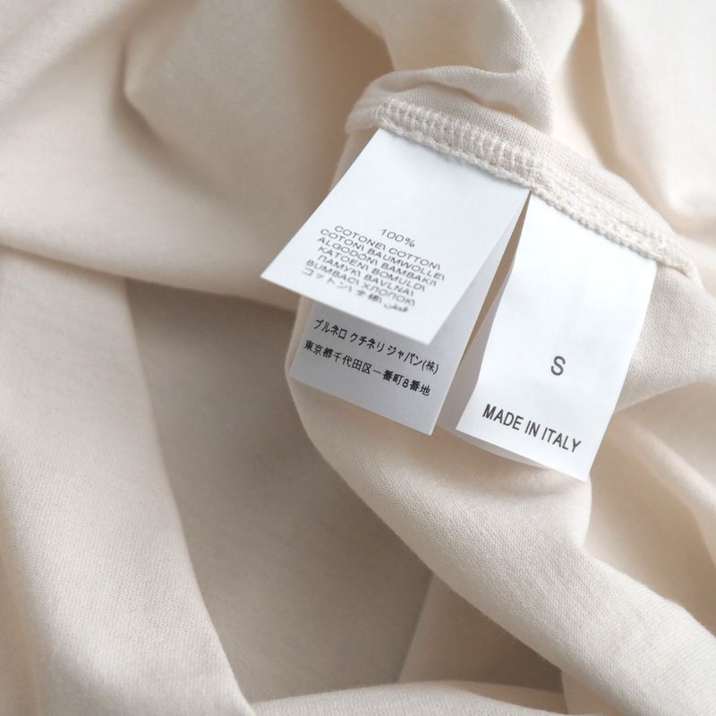 Brunello Cucinelli Short Sleeve T-Shirt S Monitor Decor