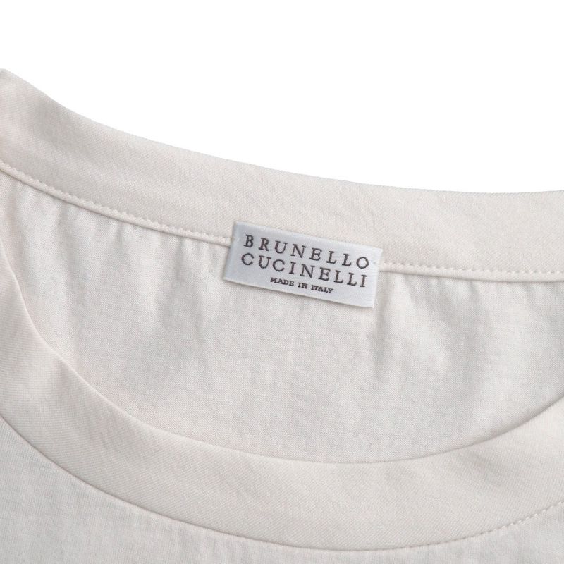 Brunello Cucinelli Short Sleeve T-Shirt S Monitor Decor
