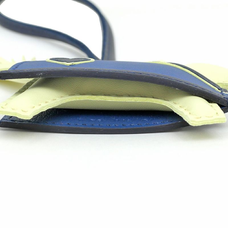 Hermes Rodeo Robeochle PM Jaune Poussin Blue Tie Breunuit