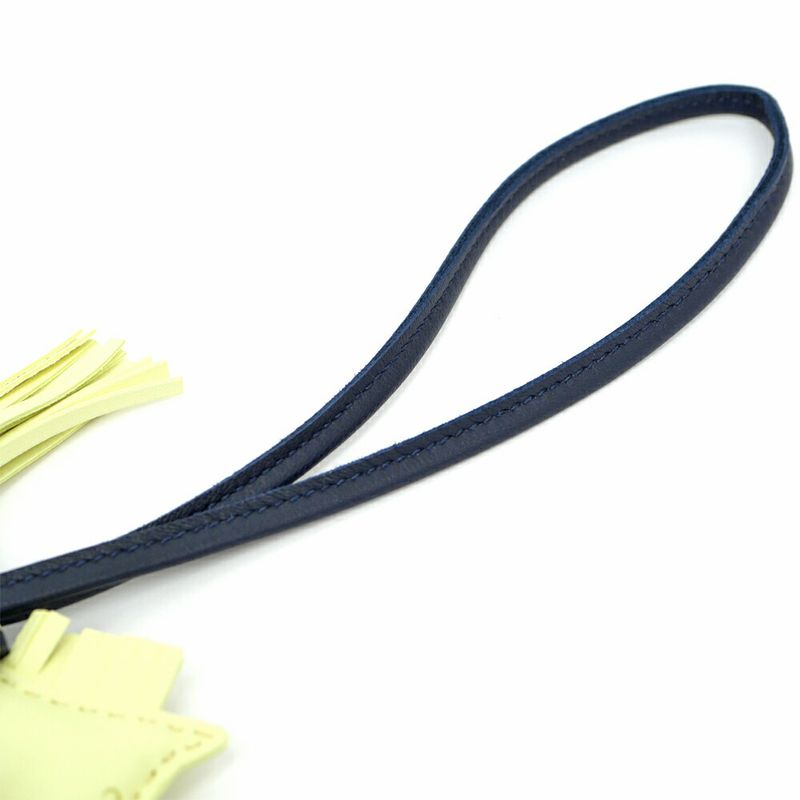 Hermes Rodeo Robeochle PM Jaune Poussin Blue Tie Breunuit