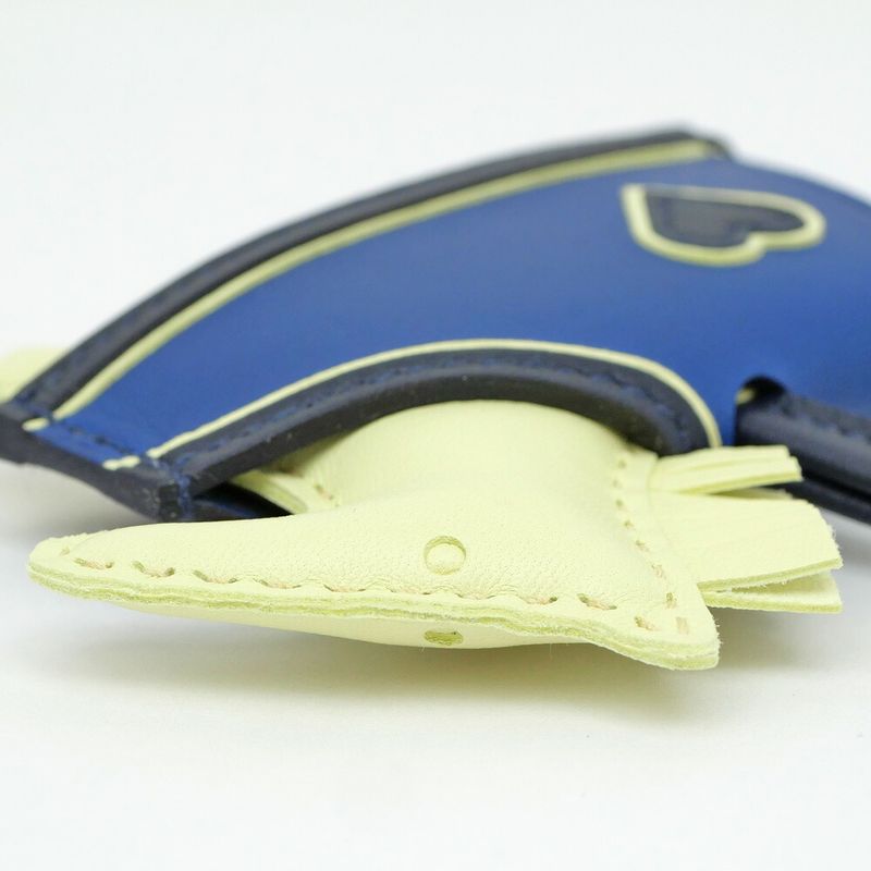 Hermes Rodeo Robeochle PM Jaune Poussin Blue Tie Breunuit