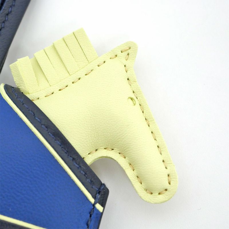 Hermes Rodeo Robeochle PM Jaune Poussin Blue Tie Breunuit