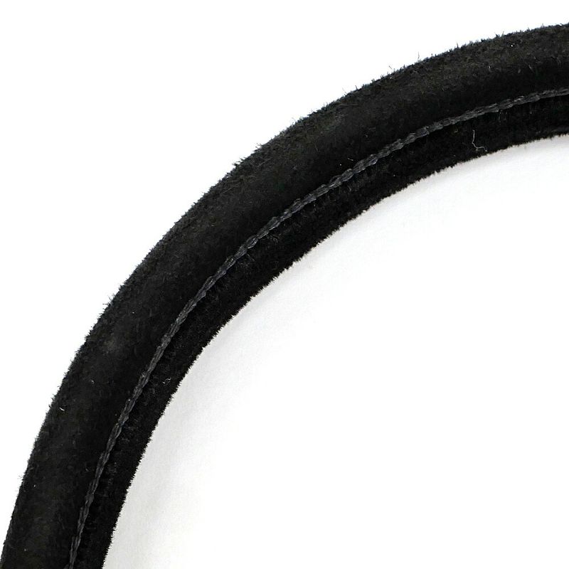 Chanel Headband CC Logo Velour Black BK Hair