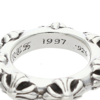 Chrome Hearts Cross Band Silver Ring