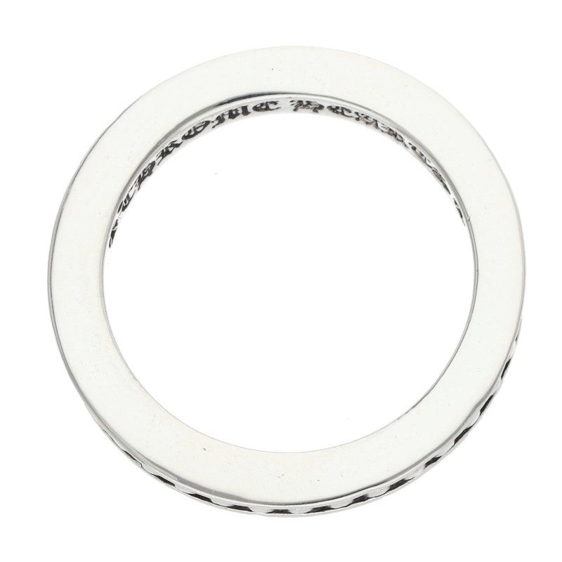 Chrome Hearts Tfp Pnk Bby True Fuckin Punk Baby Silver Ring