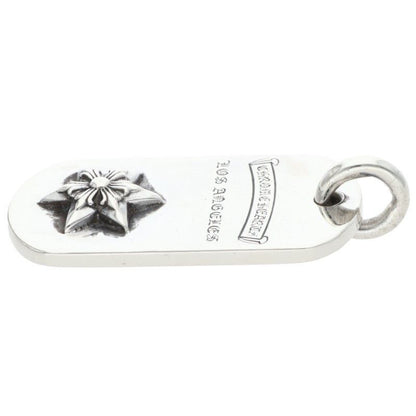 Chrome Hearts Raised Star Dogtag Dog Tag la Limited Silver Necklace