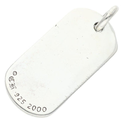 Chrome Hearts Raised Star Dogtag Dog Tag la Limited Silver Necklace