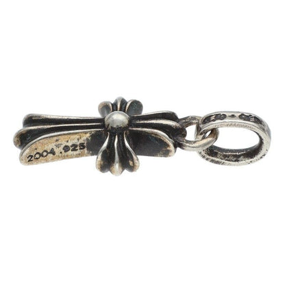 Chrome Hearts Crs Bbyfat Baby Fat Charm Silver Necklace Top