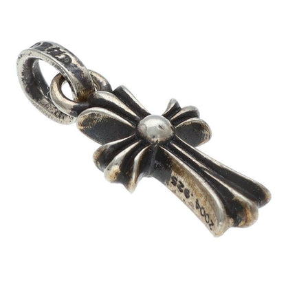 Chrome Hearts Crs Bbyfat Baby Fat Charm Silver Necklace Top