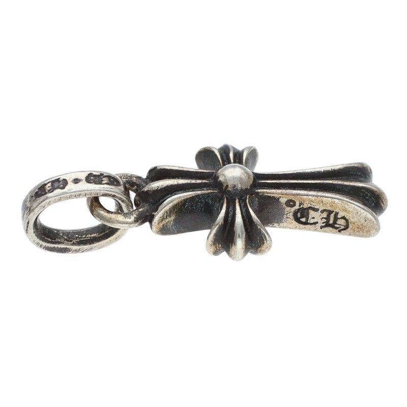 Chrome Hearts Crs Bbyfat Baby Fat Charm Silver Necklace Top