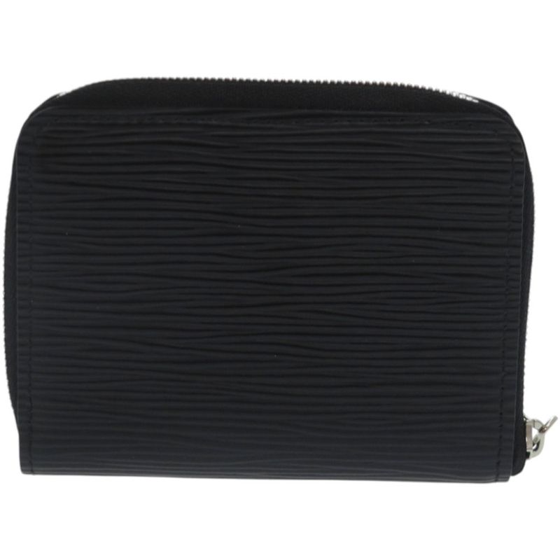 Louis Vuitton Zippy Coin Purse Epi Leather Black Case