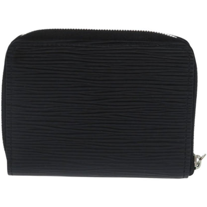 Louis Vuitton Zippy Coin Purse Epi Leather Black Case