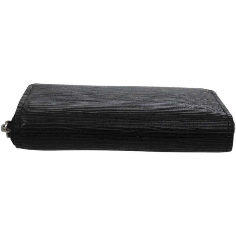 Louis Vuitton Zippy Coin Purse Epi Leather Black Case