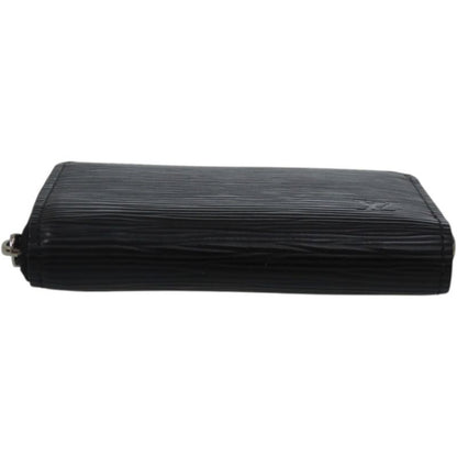 Louis Vuitton Zippy Coin Purse Epi Leather Black Case