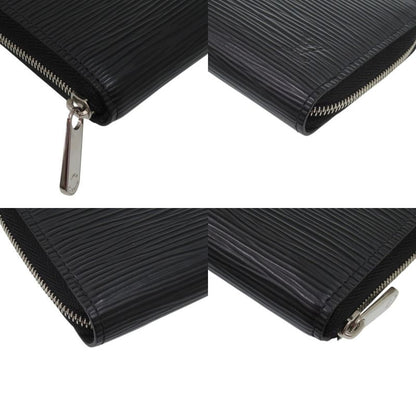 Louis Vuitton Zippy Coin Purse Epi Leather Black Case