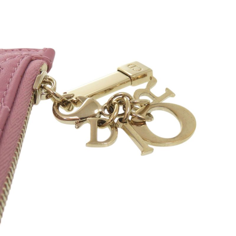 Dior Cosmos Lambskin Pink Card Case Handbag