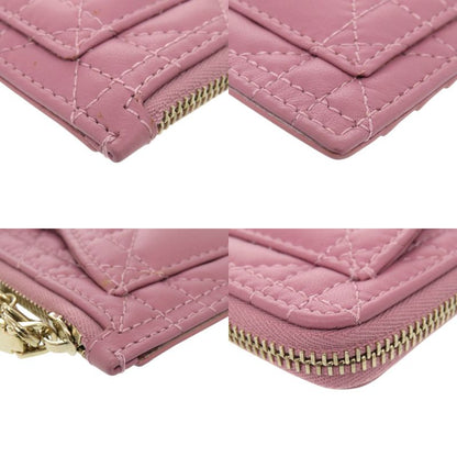 Dior Cosmos Lambskin Pink Card Case Handbag