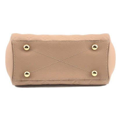 Louis Vuitton Monogram Empreinte Montaigne BB 2-Way Shoulder Bag Beige