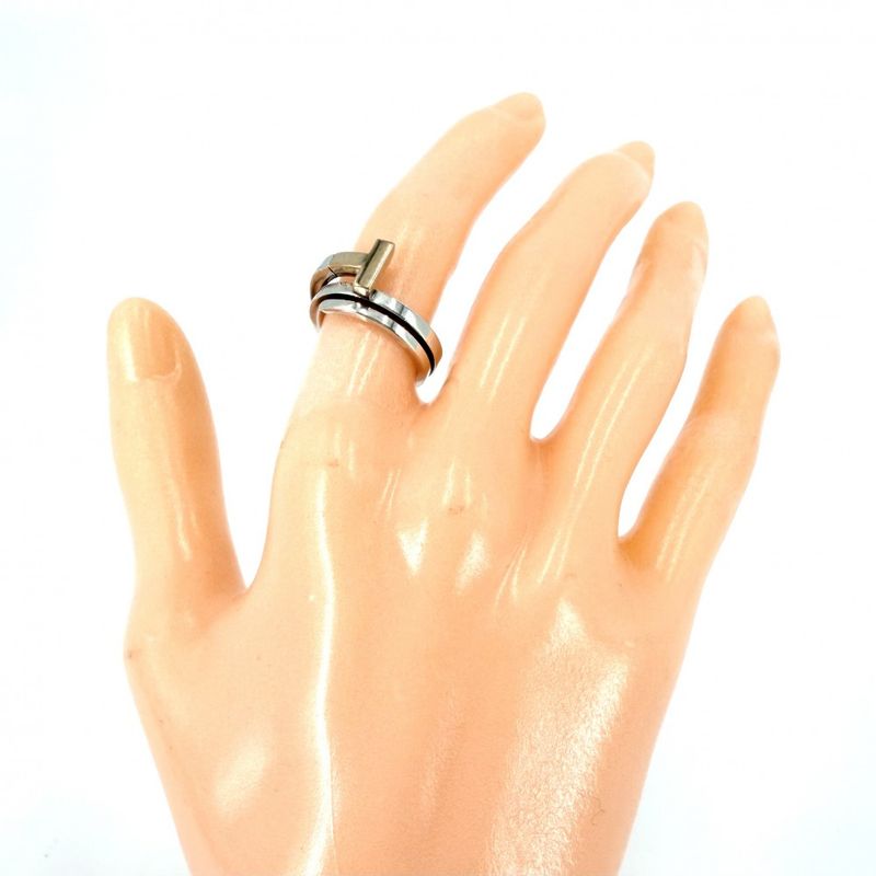 Tiffany & Co Ring T Square Wrap 18K Gold