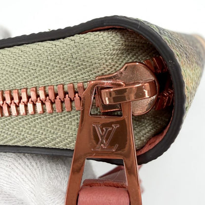 Louis Vuitton Wallet Masters Collection Zippy Mona Lisa Khaki Multicolor