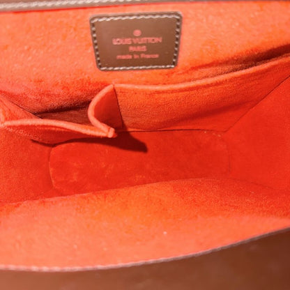 Louis Vuitton Handbag Sarria Damier Canvas Brown