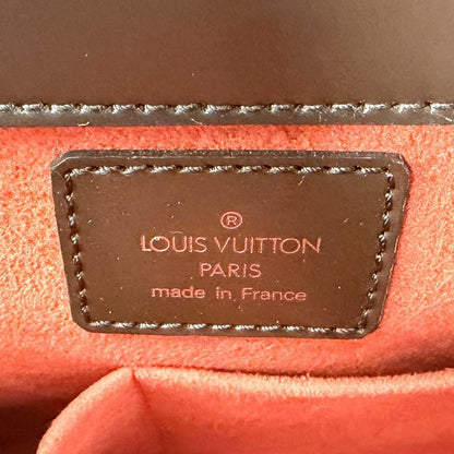 Louis Vuitton Handbag Sarria Damier Canvas Brown