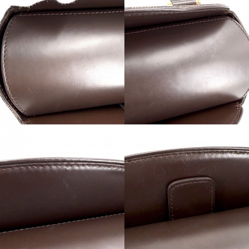 Louis Vuitton Handbag Sarria Damier Canvas Brown