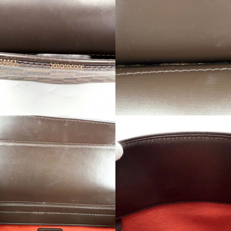 Louis Vuitton Handbag Sarria Damier Canvas Brown