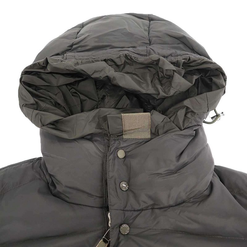 Moncler Serina Reversible Down Coat Dark Olive Type 0