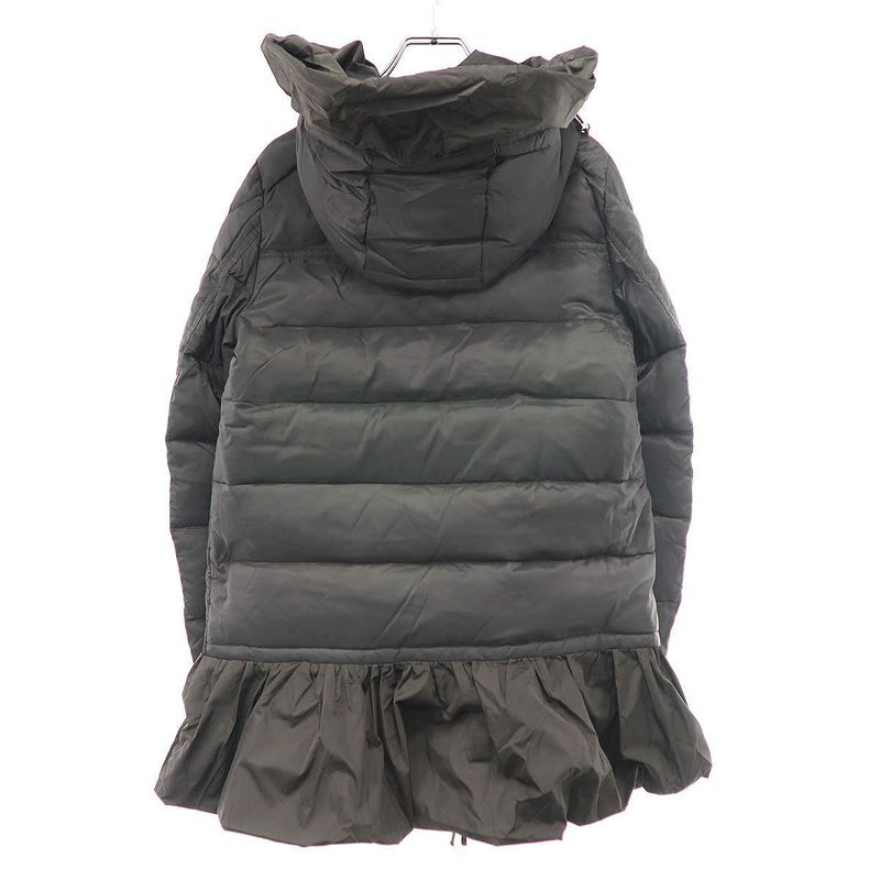 Moncler Serina Reversible Down Coat Dark Olive Type 0