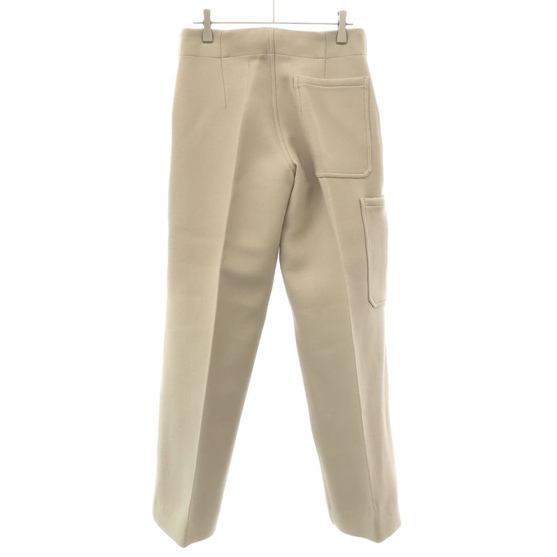 Celine by Phoebe Philo Wool Wide Pants 2 Beige 36