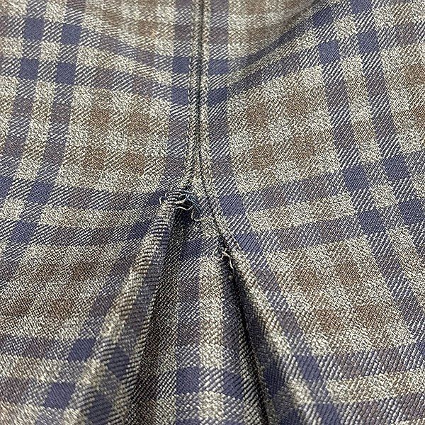 Balenciaga Check Overalls Mixed Color 36 Skirt