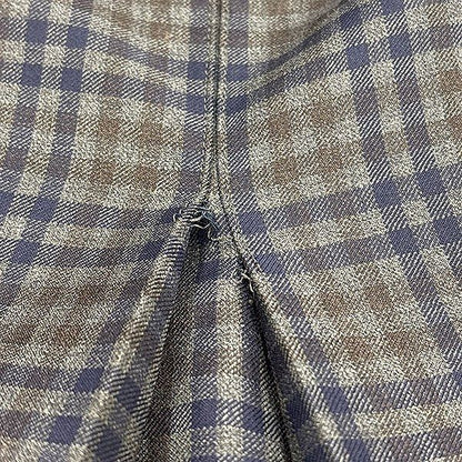 Balenciaga Check Overalls Mixed Color 36 Skirt