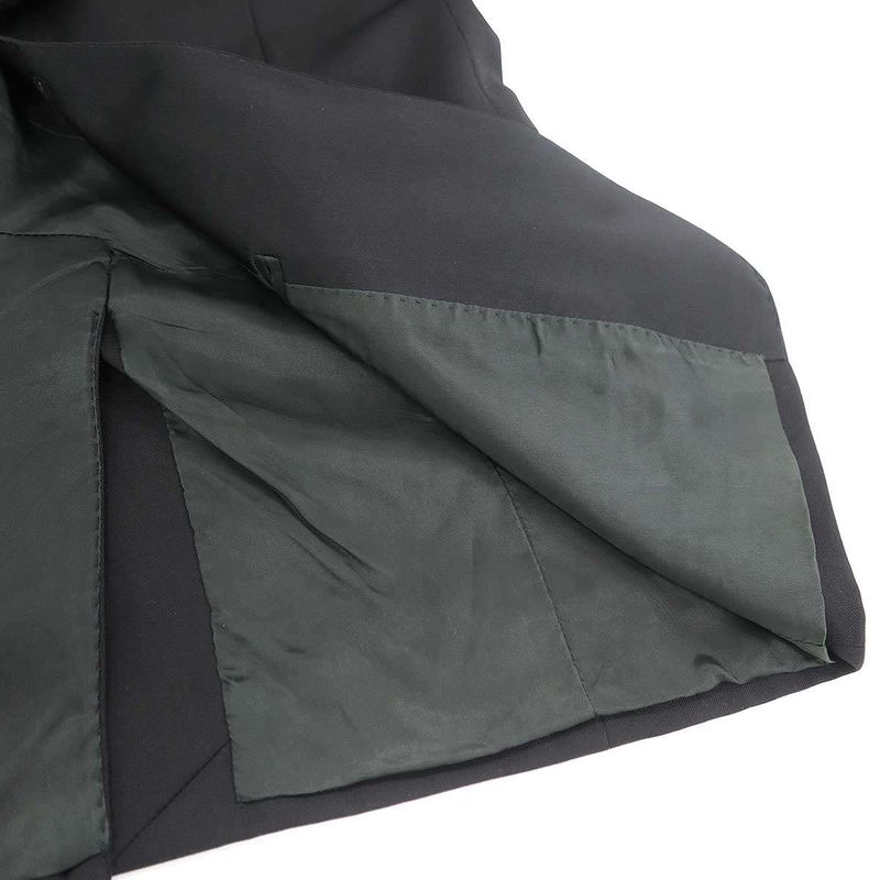 Dior Homme Satin Lapel Smoking Tuxedo Jacket Black 44