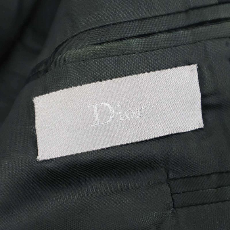 Dior Homme Satin Lapel Smoking Tuxedo Jacket Black 44