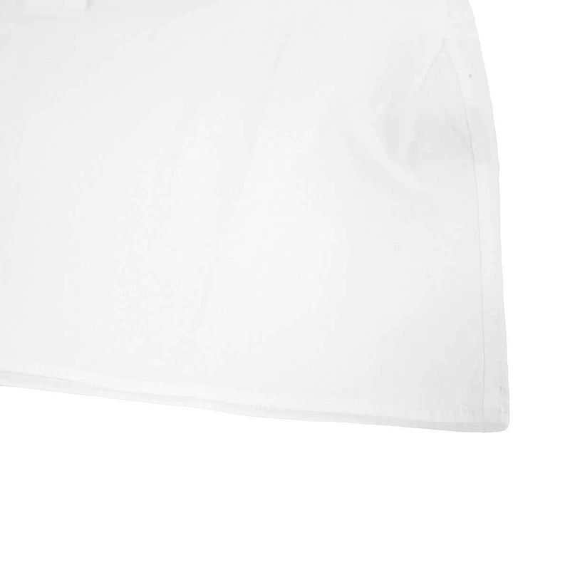 Hermes Short Sleeve Pullover Pocket Blouse Shirt White 38 Sweater