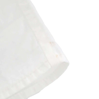 Hermes Short Sleeve Pullover Pocket Blouse Shirt White 38 Sweater