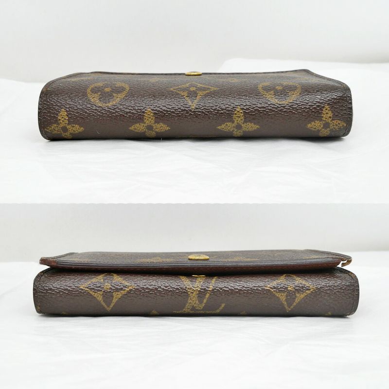 Louis Vuitton Porte Monnaie Viennois Tresor Bifold Wallet Monogram