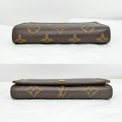 Louis Vuitton Porte Monnaie Viennois Tresor Bifold Wallet Monogram