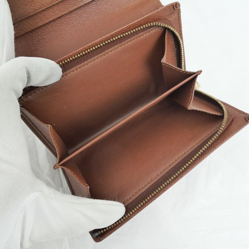 Louis Vuitton Porte Monnaie Viennois Tresor Bifold Wallet Monogram