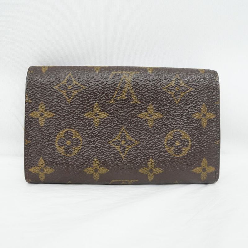 Louis Vuitton Porte Monnaie Viennois Tresor Bifold Wallet Monogram