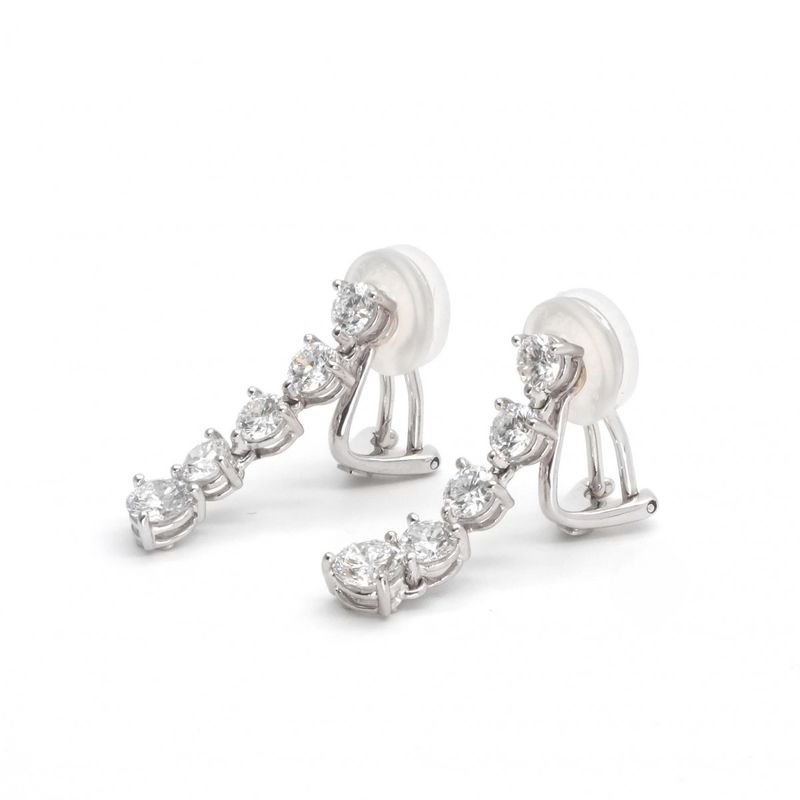 Harry Winston Earrings Platinum