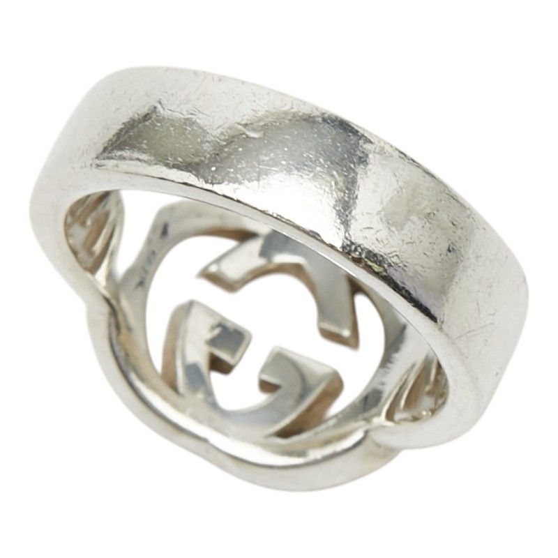 Gucci Interlocking Ring Silver