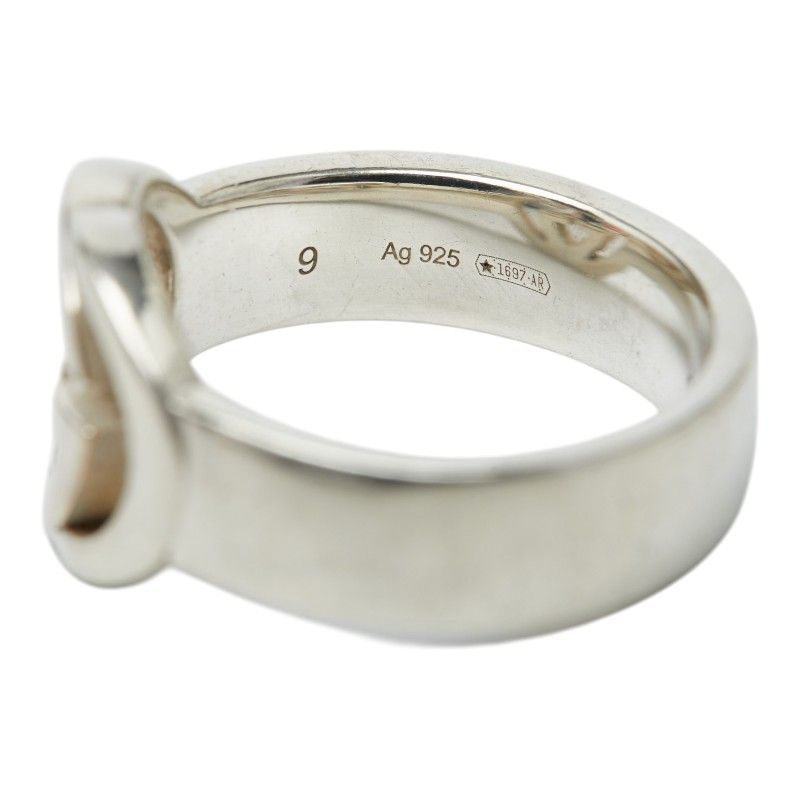 Gucci Interlocking Ring Silver
