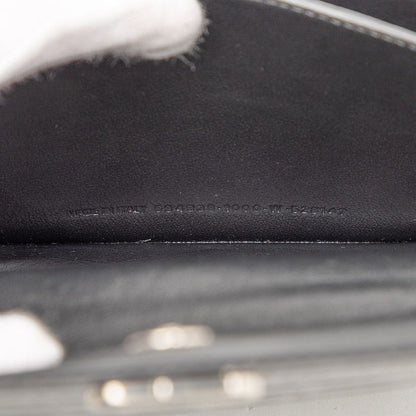Balenciaga Shoulder Bag Leather Black