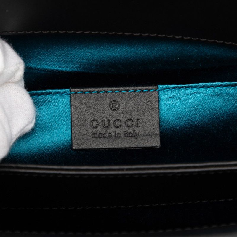 Gucci Ophidia GG Supreme Chain Shoulder Bag Brown Multicolor